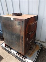 Wood stove with blower please inspect prior