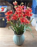Large Flower Pot and Arrangement