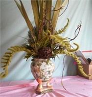 Vase with Floral Arrangement