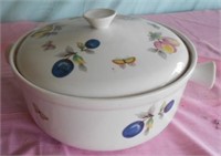 Soup Crock with Lid 6"Tall Oven to Table Cookware