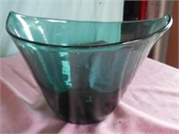 Blue Glass Bowl 5"Tall