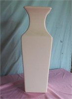 Large White Haeger Vase 16 1/4"Tall