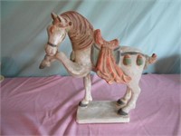 Posed Carosel Horse Statue 11"Tall