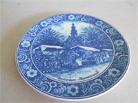 Hand Painted Holland Plate 7 1/4"Wide Blue