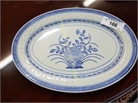 Blue & White china plate