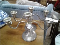 Sterling Weighted candle holders