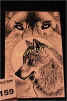 Stippled Wolf Print by Dustin of Jailbird Comics