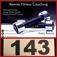 Reeves Fitness Coaching Personal Training Sessions