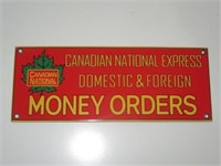 Canadian National Express Porcelain Sign