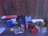 Flat of Tools and Supplies