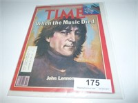 Time magazine John Lennon "When the Music Died"