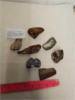 Tumbled stones from Arizona Marie mountains,