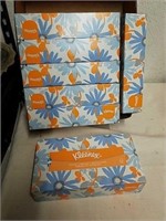 7 unopened boxes of Kleenex facial tissues