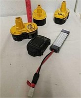DeWalt 18 volt batteries and more no charger