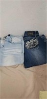 Zco jeans and Angels jeans size 7