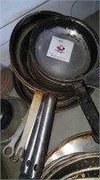 8 frying pans