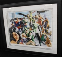 "Arena of Super Heroes" by Alex Ross 262/350