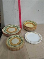 Farberware Classico dinner plates, salad plates
