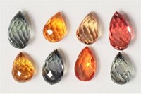 #15   8 Genuine Sapphire Stones