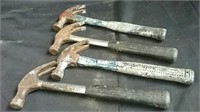 Four hammers