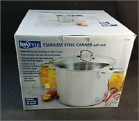 Stainless Steel canner with rack