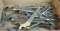various size wrenches