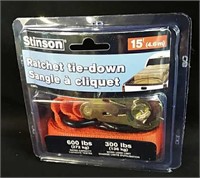 New Stinson 15ft ratchet tie down