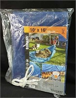 New in package polyethylene tarp, 10' x 16'