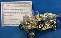New mini gold 1910 Ford Model T Tin lizzic diecast