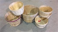 Assorted Apple Picking Baskets
