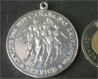 Canadian Volunteer Silver Service Medal 1939-1945