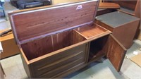 Vintage Cedar Storage chest 56x19x28"h