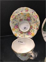 ROYAL ALBERT ALL OVER FLORAL TRIO