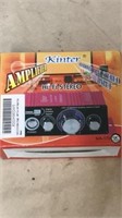 Kinter amplified Mini digital car stereo