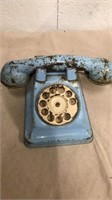 Decorative metal rotary phone just a decoration