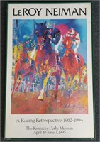 Leroy Neiman Horse Racing Art Print Kentucky Derby