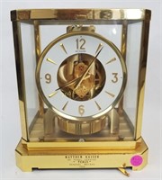 Le Coultre Mantel Clock Atmos Movement Terex Anniv