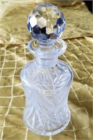 Waterford Crystal Decanter Cut Glass 10.25” Tall