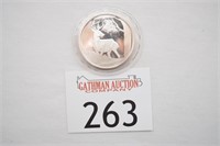 1 oz .999 Fine Silver Coin- Deer