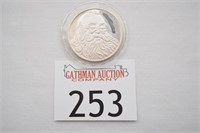 1 oz .999 Fine Silver Coin- Santa Claus 1991