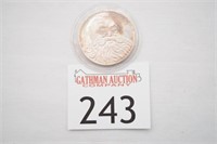 1 oz .999 Fine Silver Coin- Santa Claus