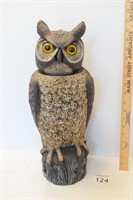Owl w/ Bobbing Head Outdoor Item