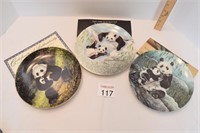 Panda Commemorative Plates