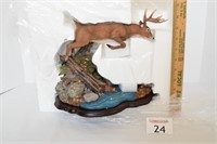 Jumping Deer from The Danbury Mint