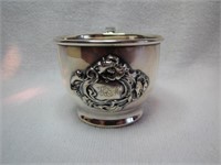 Vtg Watrous Mfg Co Nickel Silver Child's Cup