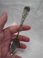 Vintage Sterling Silver 6" Grapefruit Spoon
