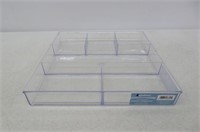 Whitmor 6 Section Stackable Drawer Organizer
