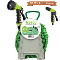 Treeco Expandable Garden Hose, Expands to 50'