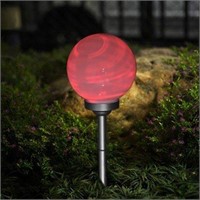 Maggift 2-Pk 8" Color Changing Solar LED Globe