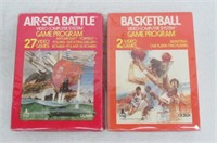 Atari Video Games - Air-Sea Battle & Basketball